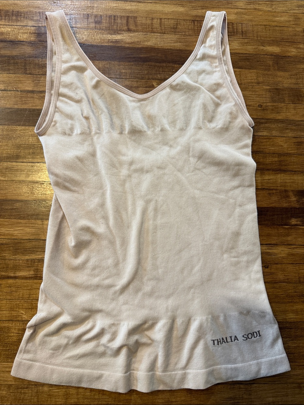 Thalia Sodi Intimates Shapewear nude Tank Top Size XL (w)